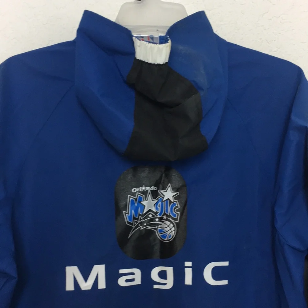 ✅Men NBA Orlando Magic Rain Jacket Size S